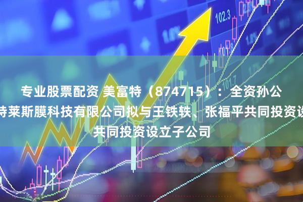 专业股票配资 美富特（874715）：全资孙公司苏州倍特莱斯膜科技有限公司拟与王铁轶、张福平共同投资设立子公司